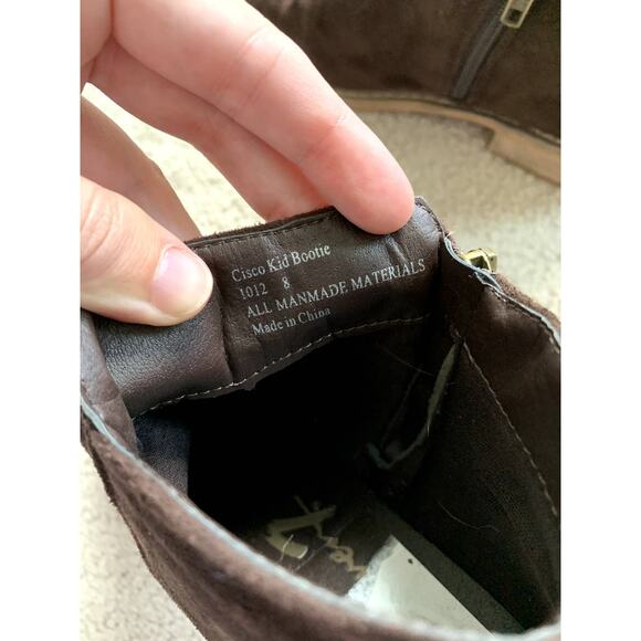 Seven 7 Cisco Kid Brown Ankle Bootie Size 8 - Picture 2 of 7
